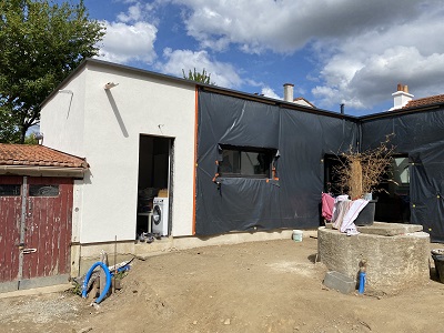 Réhabilitation d&rsquo;une maison de ville à Rezé