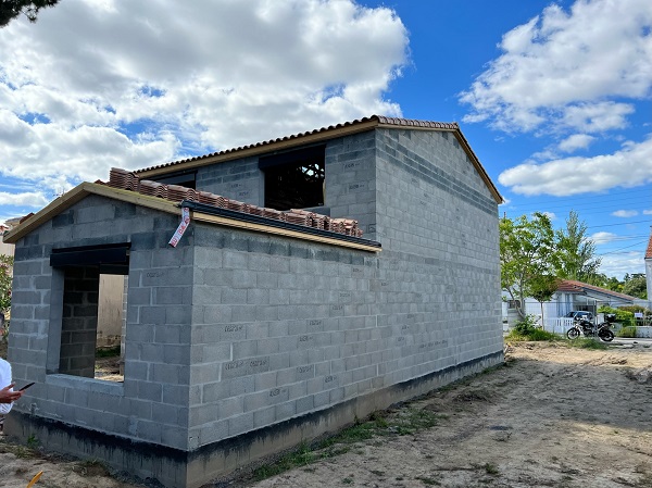 ISOLATION PAR L&rsquo;EXTERIEUR D&rsquo;UNE MAISON NEUVE A REZE