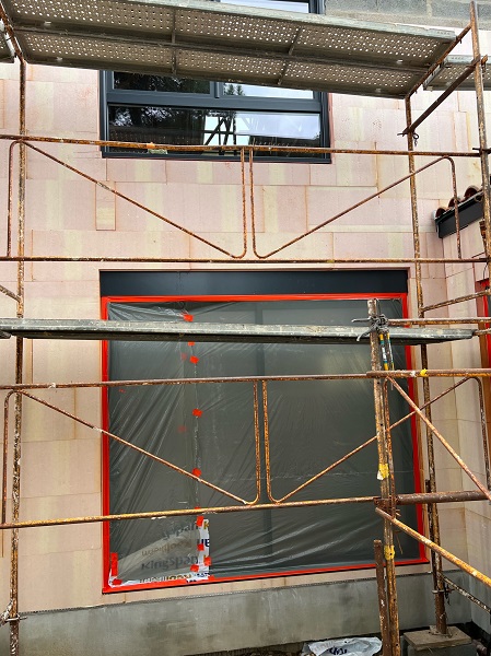 ISOLATION PAR L&rsquo;EXTERIEUR D&rsquo;UNE MAISON NEUVE A REZE