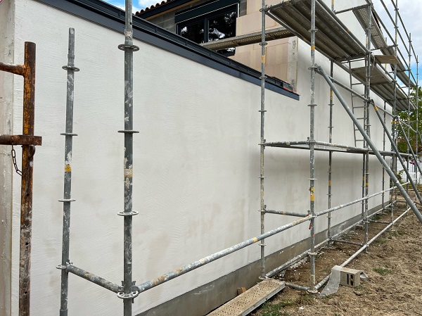 ISOLATION PAR L&rsquo;EXTERIEUR D&rsquo;UNE MAISON NEUVE A REZE